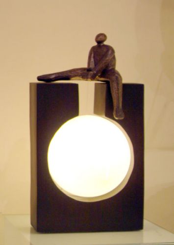 Indoor Decor Lamp - Man with Ball 
